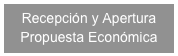 Recepción y Apertura Propuesta Económica